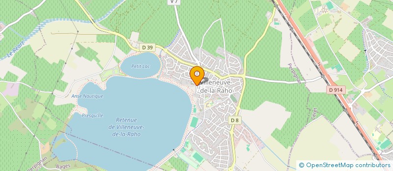 localisation de l'entreprise MONSIEUR ADRIEN OLIBO  VILLENEUVE-DE-LA-RAHO