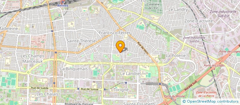 localisation de l'entreprise MONSIEUR ADRIEN OLLIVIER  RENNES