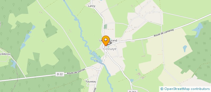 localisation de l'entreprise MONSIEUR ADRIEN OSBERY  SOUGY-SUR-LOIRE