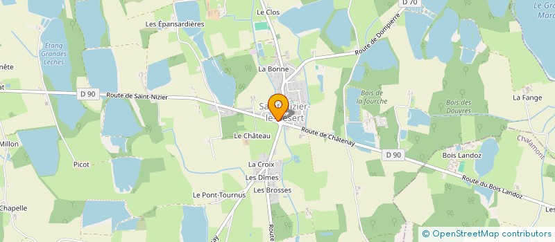 localisation de l'entreprise MONSIEUR ADRIEN OTTONELLO à SAINT-NIZIER-LE-DESERT