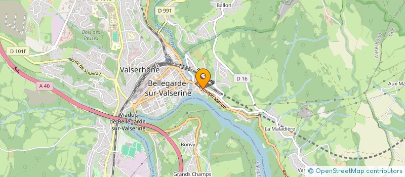 localisation de l'entreprise MONSIEUR ADRIEN PAIS à VALSERHONE