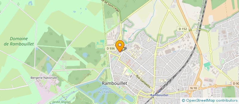 localisation de l'entreprise MONSIEUR ADRIEN PANTAROTTO  RAMBOUILLET