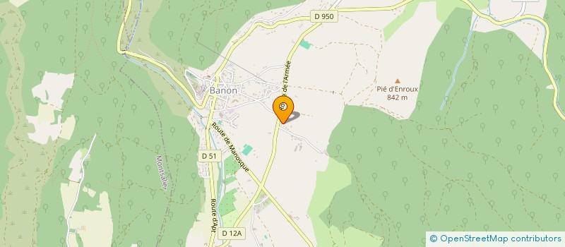 localisation de l'entreprise MONSIEUR ADRIEN PAPIN  BANON