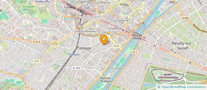 localisation de l'entreprise MONSIEUR ADRIEN PARIS à PUTEAUX