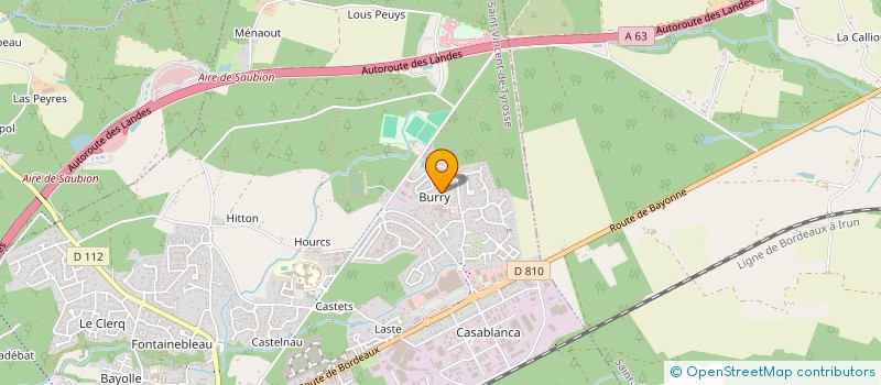 localisation de l'entreprise MONSIEUR ADRIEN PARRA  SAINT-VINCENT-DE-TYROSSE