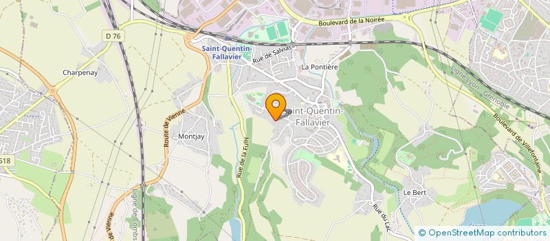 localisation de l'entreprise MONSIEUR ADRIEN PASTOR  SAINT-QUENTIN-FALLAVIER