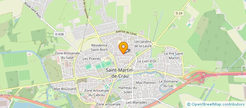 localisation de l'entreprise MONSIEUR ADRIEN PAURICHE à SAINT-MARTIN-DE-CRAU