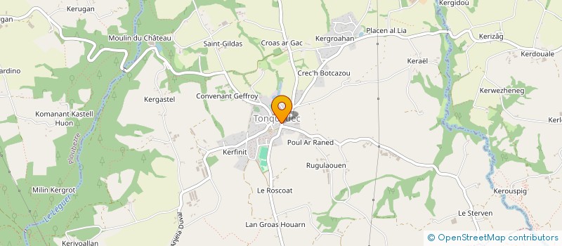 localisation de l'entreprise MONSIEUR ADRIEN PECLET  LECELLES