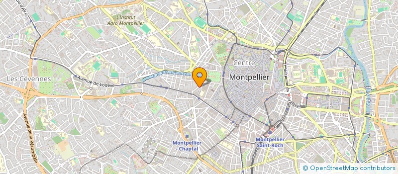 localisation de l'entreprise MONSIEUR ADRIEN PEJOAN à MONTPELLIER