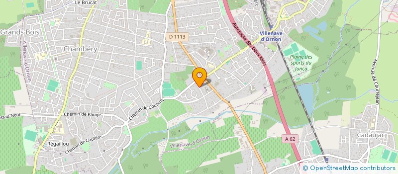 localisation de l'entreprise MONSIEUR ADRIEN PELISSIE à VILLENAVE-D'ORNON