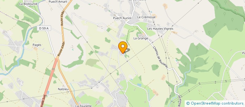 localisation de l'entreprise MONSIEUR ADRIEN PELISSOU  CASTRES