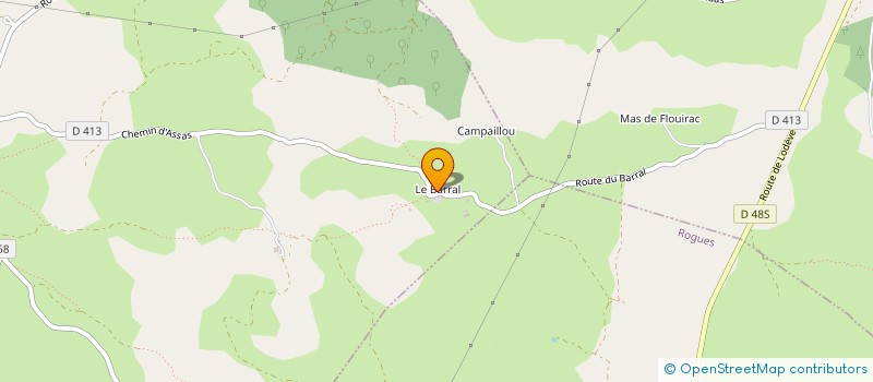 localisation de l'entreprise MONSIEUR ADRIEN PELLISSIER TANON DE LAPIERRE  BLANDAS