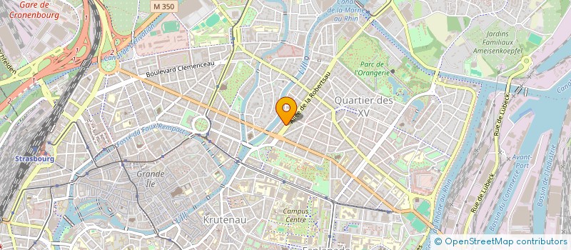 localisation de l'entreprise MONSIEUR ADRIEN PENNETIER  STRASBOURG