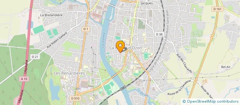 localisation de l'entreprise MONSIEUR ADRIEN PERROT  CHATELLERAULT