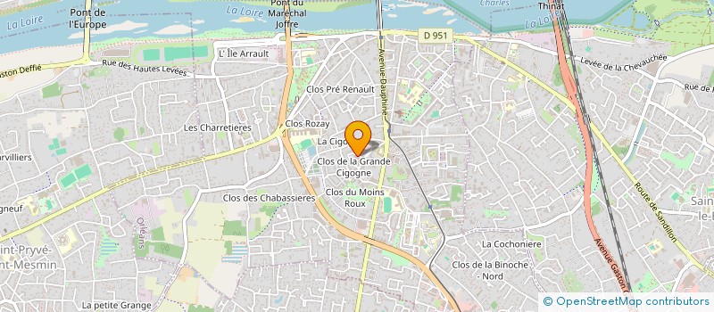 localisation de l'entreprise MONSIEUR ADRIEN PERSEIL à ORLEANS