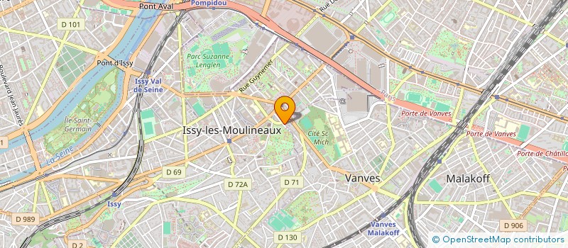 localisation de l'entreprise MONSIEUR ADRIEN PESKINE à ISSY-LES-MOULINEAUX