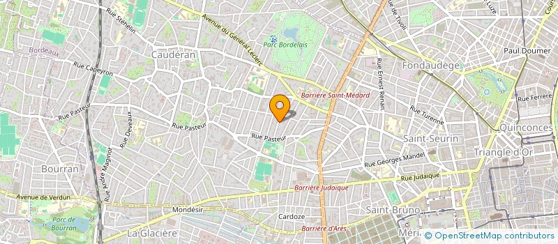 localisation de l'entreprise MONSIEUR ADRIEN PETIT  BORDEAUX