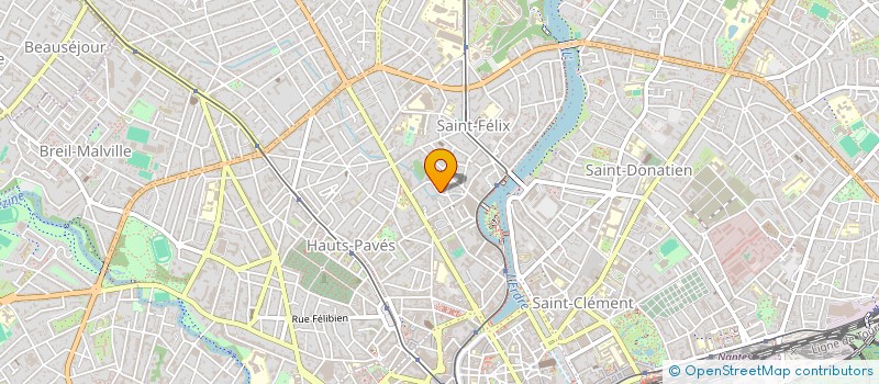 localisation de l'entreprise MONSIEUR ADRIEN PETREMANN à NANTES