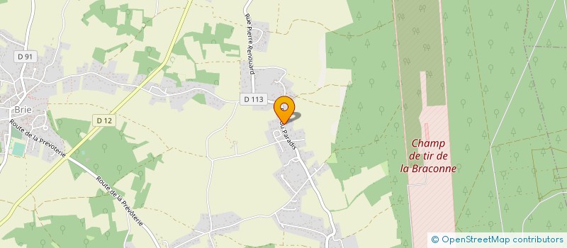 localisation de l'entreprise MONSIEUR ADRIEN PEYRAT  BRIE