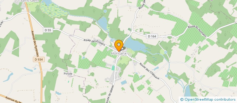 localisation de l'entreprise MONSIEUR ADRIEN PINTUS  HONTANX