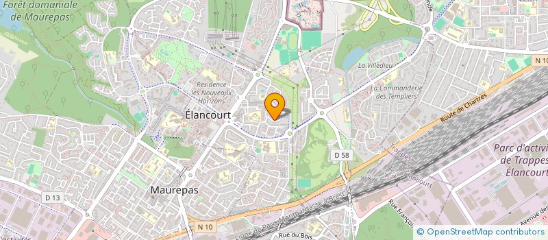 localisation de l'entreprise MONSIEUR ADRIEN PIQOT  ELANCOURT