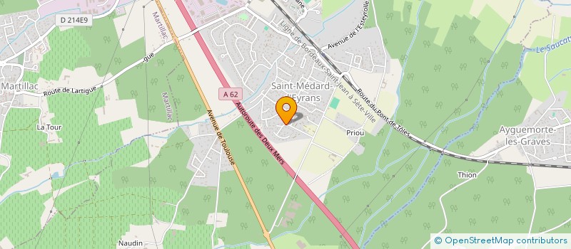 localisation de l'entreprise MONSIEUR ADRIEN PLUQUET  SAUCATS