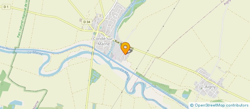 localisation de l'entreprise MONSIEUR ADRIEN POMPON  AY-CHAMPAGNE