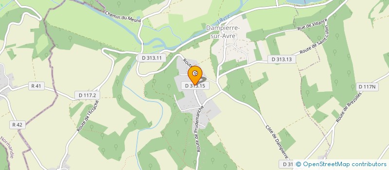 localisation de l'entreprise MONSIEUR ADRIEN PORTIER  MESNIL-SUR-L'ESTREE