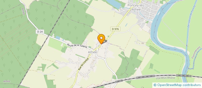 localisation de l'entreprise MONSIEUR ADRIEN POULOT à AUXONNE