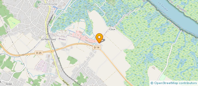 localisation de l'entreprise MONSIEUR ADRIEN PRIEUR  ARVERT