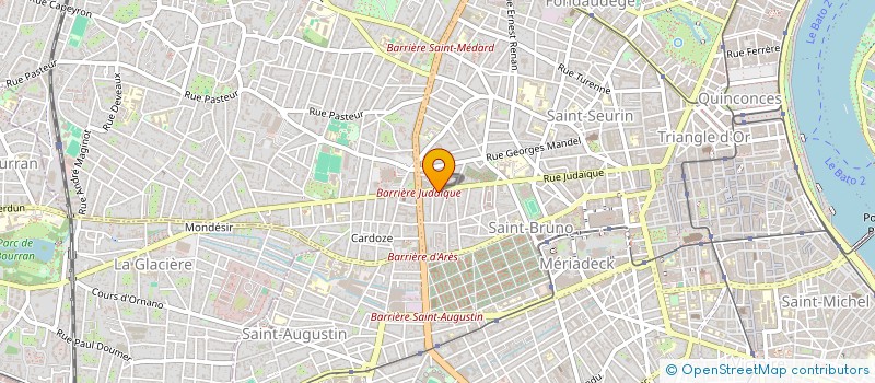 localisation de l'entreprise MONSIEUR ADRIEN QUANCARD  BORDEAUX