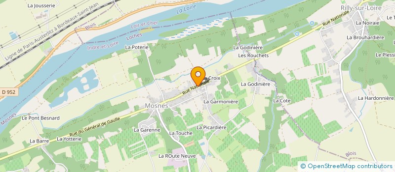 localisation de l'entreprise MONSIEUR ADRIEN QUELAND DE SAINT PERN  MOSNES