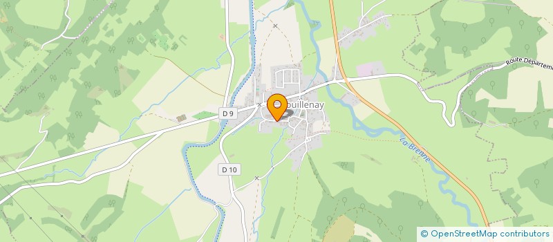 localisation de l'entreprise MONSIEUR ADRIEN QUIGNARD  POUILLENAY