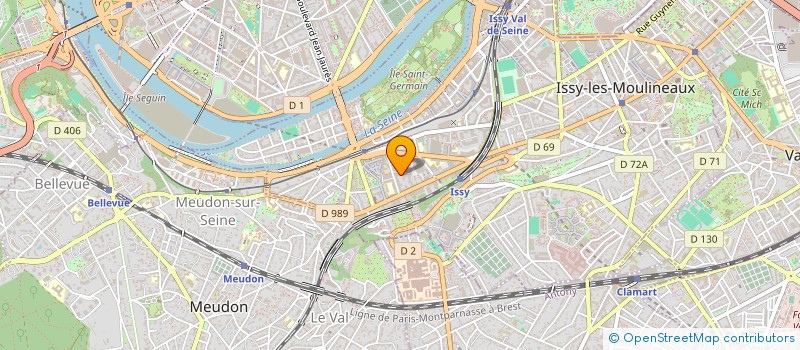 localisation de l'entreprise MONSIEUR ADRIEN RAMASSAMY MOUTOUSSAMY à ISSY-LES-MOULINEAUX
