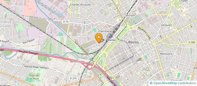 localisation de l'entreprise MONSIEUR ADRIEN RAMBAUD  REIMS
