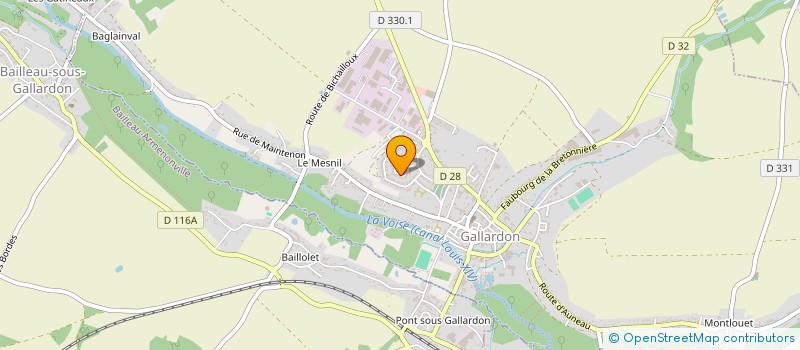 localisation de l'entreprise MONSIEUR ADRIEN RAMOS à GALLARDON