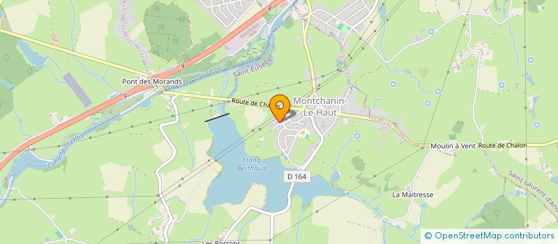 localisation de l'entreprise MONSIEUR ADRIEN RAULT  SAINT-EUSEBE