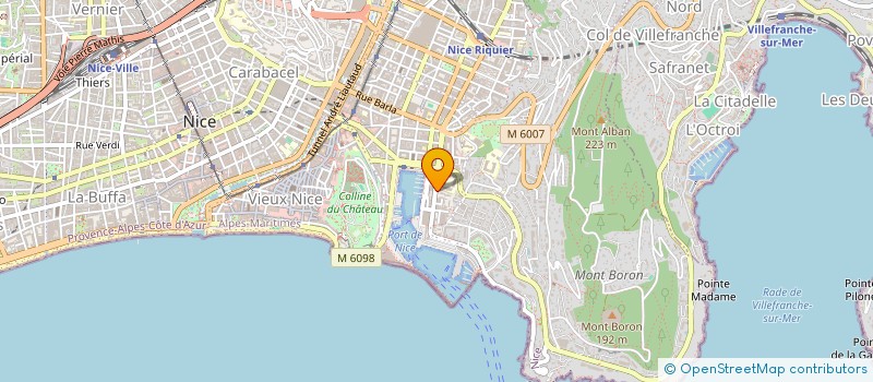 localisation de l'entreprise MONSIEUR ADRIEN RAYBAUD à NICE