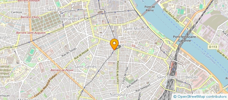 localisation de l'entreprise MONSIEUR ADRIEN REAUCREUX  BORDEAUX