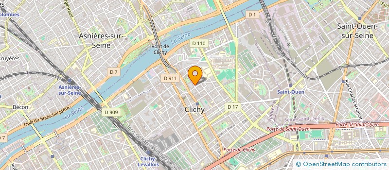 localisation de l'entreprise MONSIEUR ADRIEN REIMANN à CLICHY