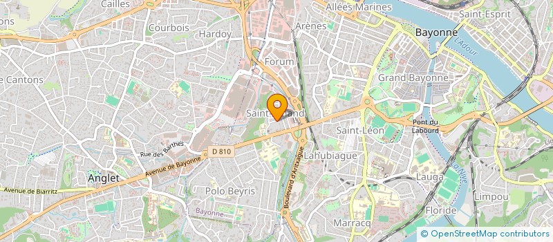 localisation de l'entreprise MONSIEUR ADRIEN RENOULLEAU  BAYONNE