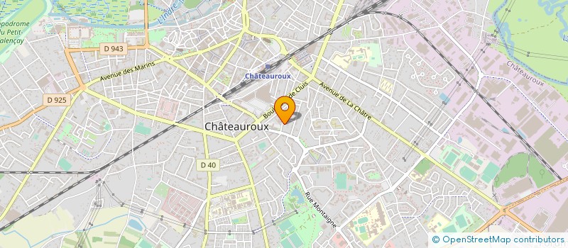 localisation de l'entreprise MONSIEUR ADRIEN RESCH à CHATEAUROUX
