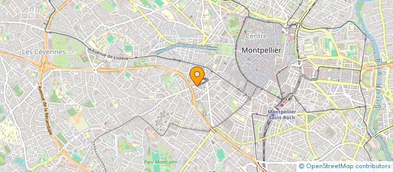 localisation de l'entreprise MONSIEUR ADRIEN REVEL à MONTPELLIER