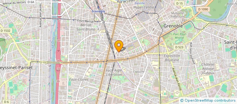 localisation de l'entreprise MONSIEUR ADRIEN REYNAUD à GRENOBLE