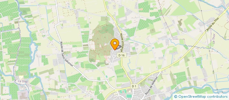 localisation de l'entreprise MONSIEUR ADRIEN RIBERA  LE THOR