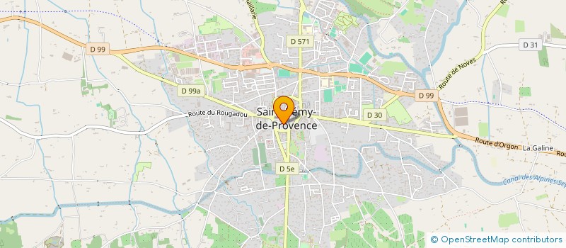 localisation de l'entreprise MONSIEUR ADRIEN RICARD à ST REMY DE PROVENCE