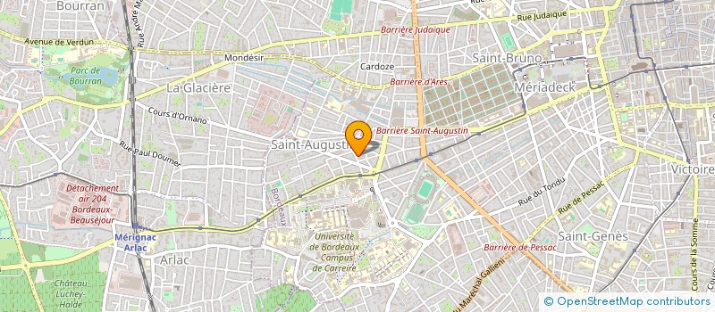 localisation de l'entreprise MONSIEUR ADRIEN RICHY  BORDEAUX