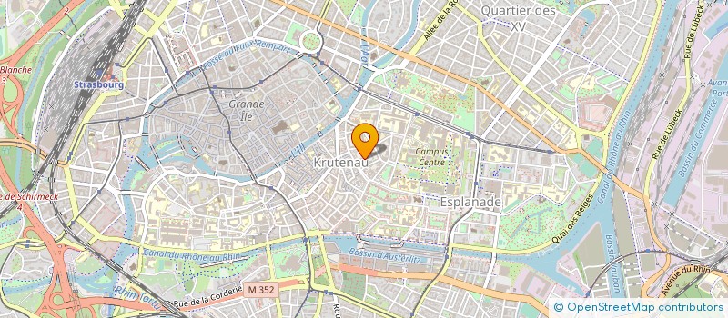 localisation de l'entreprise MONSIEUR ADRIEN RIETSCH à STRASBOURG
