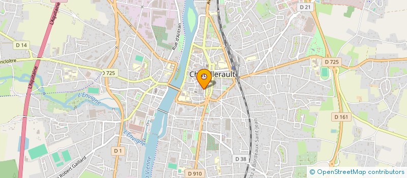 localisation de l'entreprise MONSIEUR ADRIEN RIGOT  CHATELLERAULT