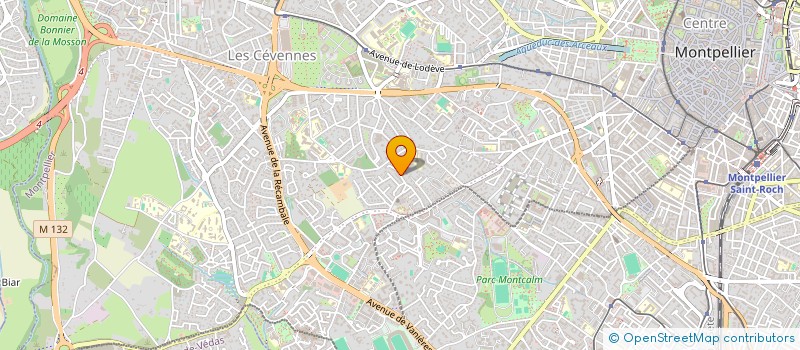 localisation de l'entreprise MONSIEUR ADRIEN RIQUE à MONTPELLIER